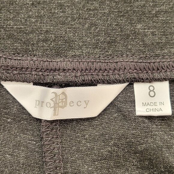 Prophecy 360 Control Smoothing and Slimming Leggings Long Tall Charcoal Gray NEW - Picture 7 of 15